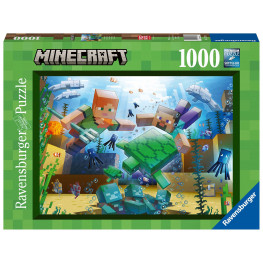 Minecraft Jigsaw Puzzle Minecraft Mosaic (1000 pieces)